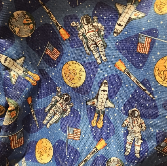 Kids Backpack space print - Picture 2 of 6